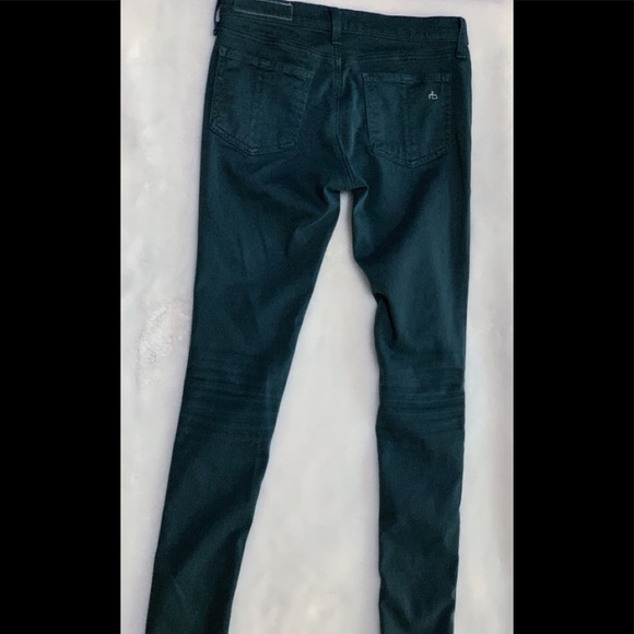 Rag and Bone/Jean Leggings in Green Forest - Picture 4 of 8